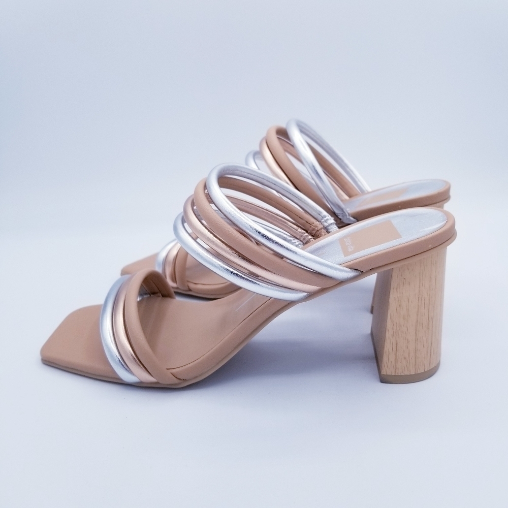 Dolce Vita 3-Tone Strappy Heels Sandals NWOT size 7.5 - Picture 6 of 10